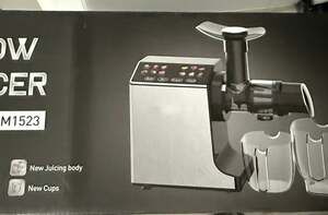 WHALL Slow Masticating Cold Press Juicer Machine